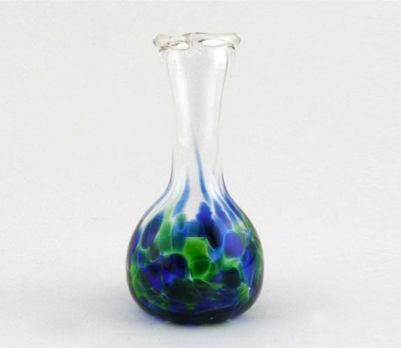 Henrietta Glass- blown glass vase